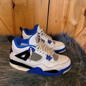 Jordan Kids Sneakers White Blue Black